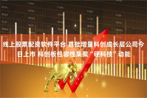 线上股票配资软件平台 首批增量科创成长层公司今日上市 科创板包容性集聚“硬科技”动能