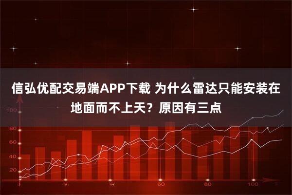 信弘优配交易端APP下载 为什么雷达只能安装在地面而不上天？原因有三点
